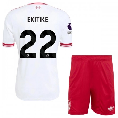 Ensemble Maillot Liverpool Ekitike 22 Exterieur 2026-27 Enfant Ensemble Maillot Liverpool Ekitike 22 Exterieur 2026-27 Enfant